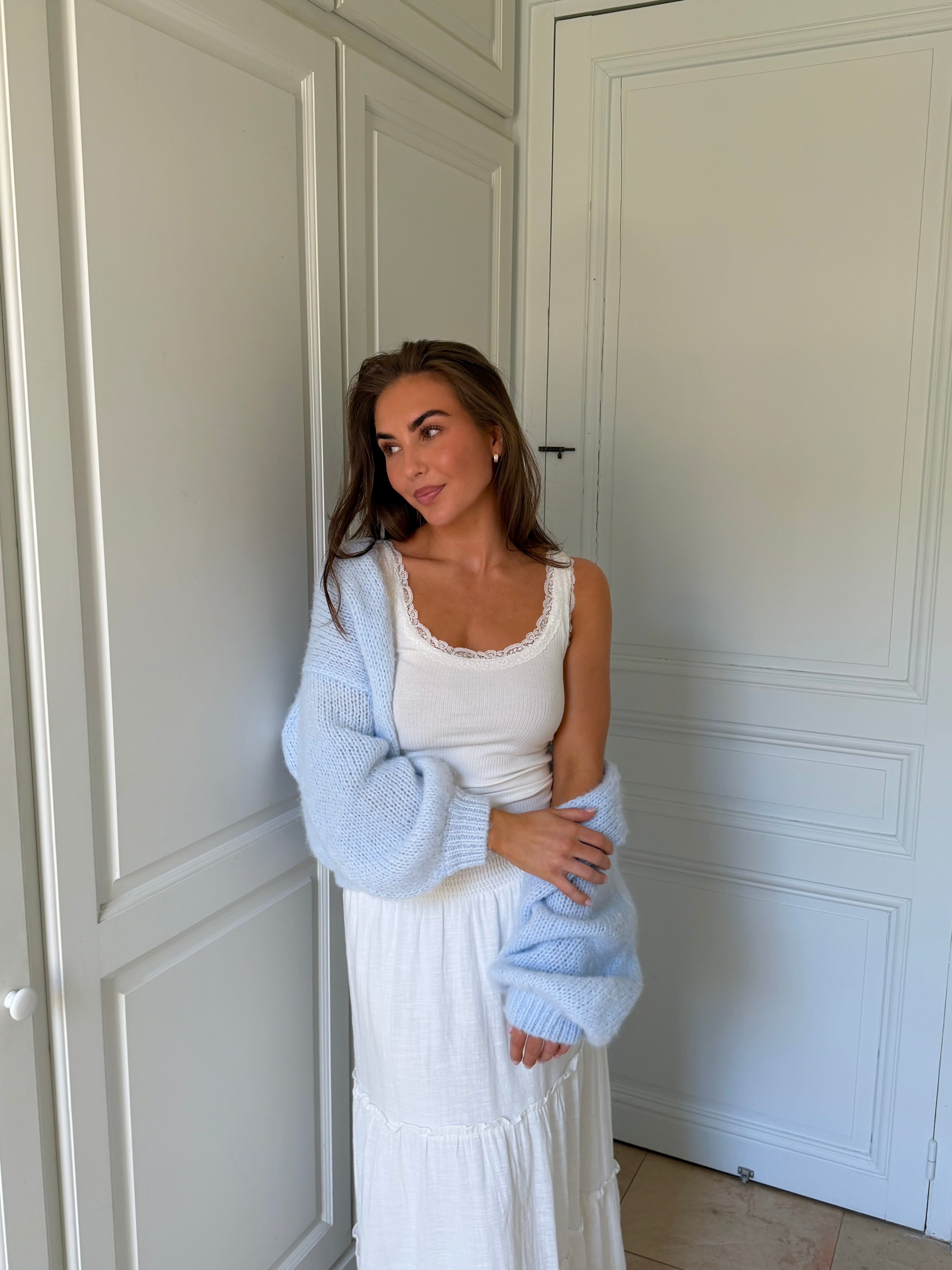 VMMAYBE Knit Cardigan - Cashmere Blue